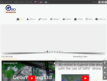 Tablet Screenshot of geoimaging.com.cy